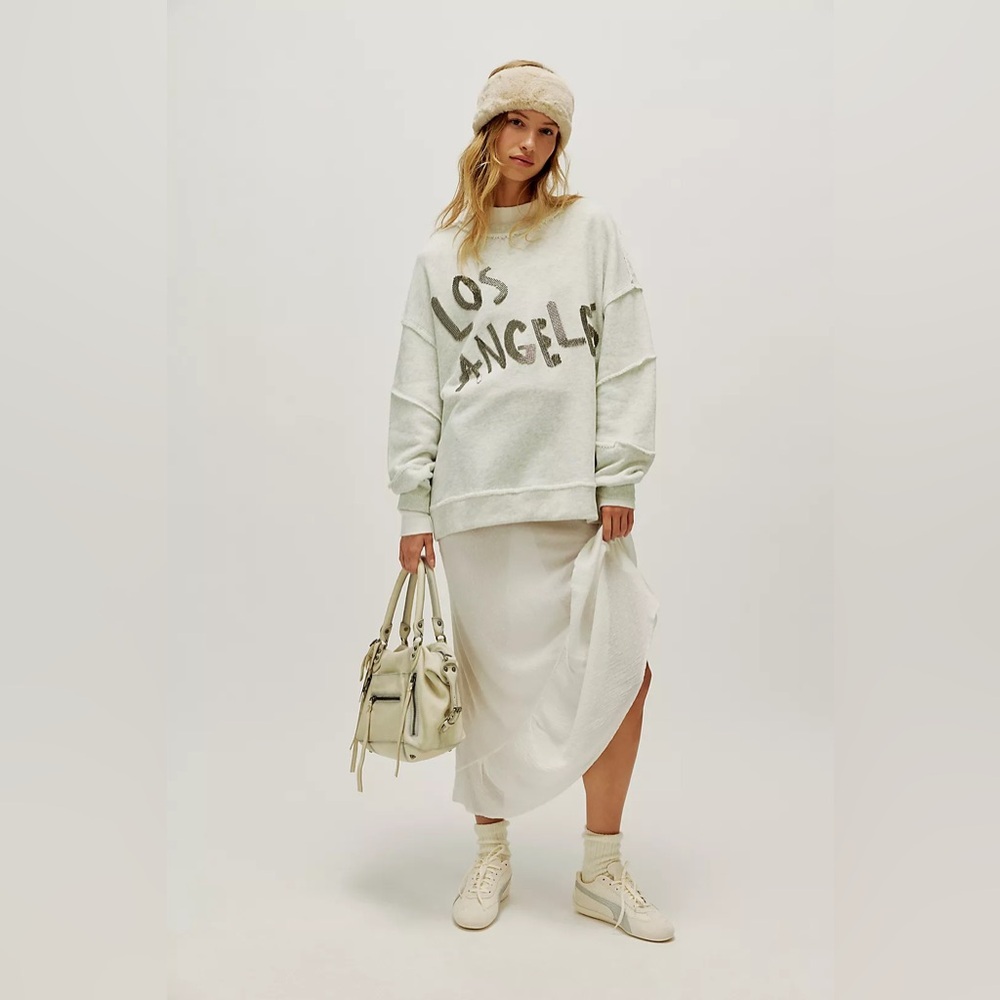NWT Free People Ragabond - Ragabond City Dreams Sweatshirt In Los Angeles